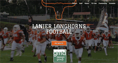 Desktop Screenshot of lanierfootball.com